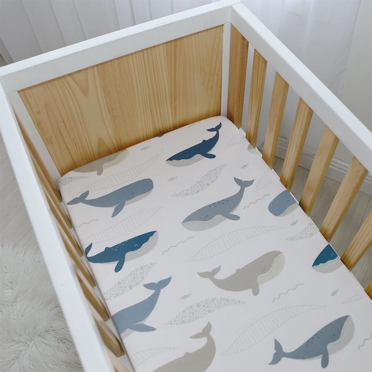 2-pack Bedside Bassinet Fitted Sheets - Oceania