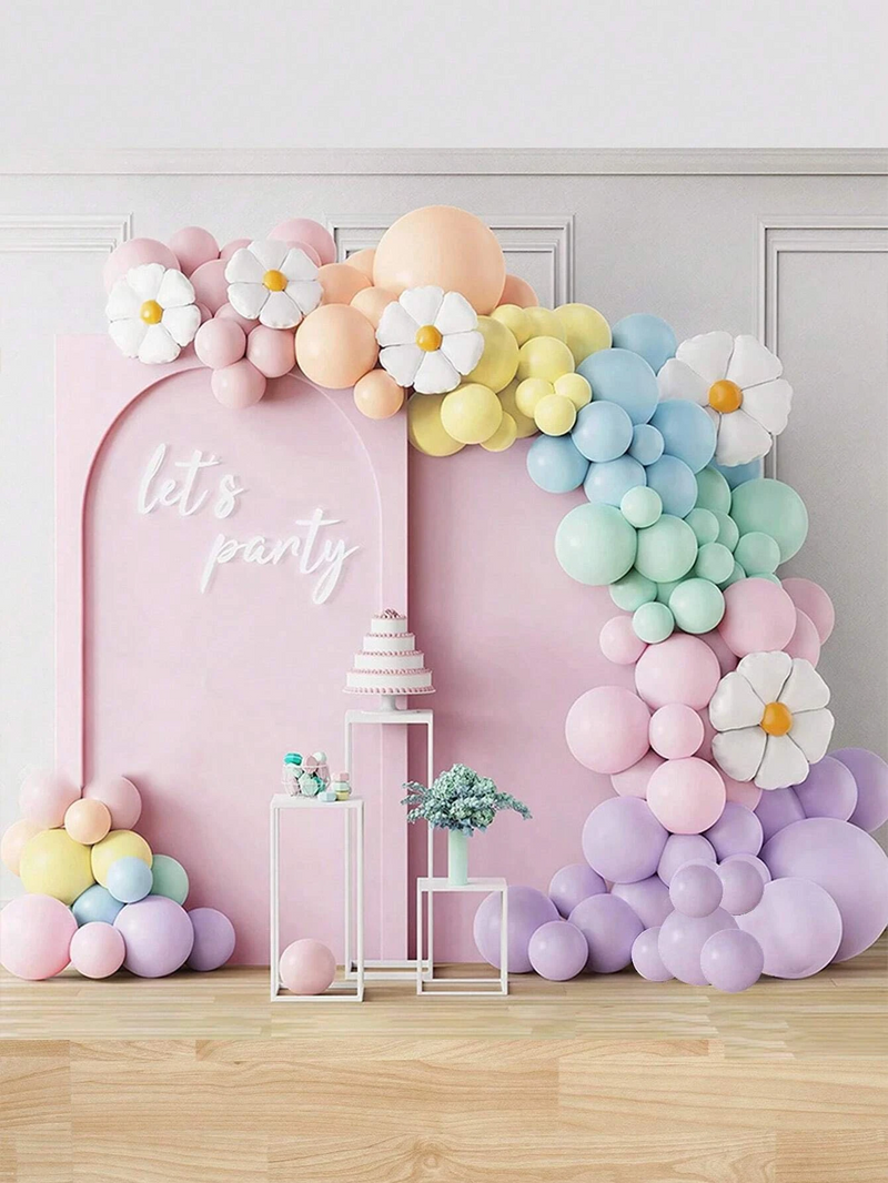 3 Pcs daisy balloons