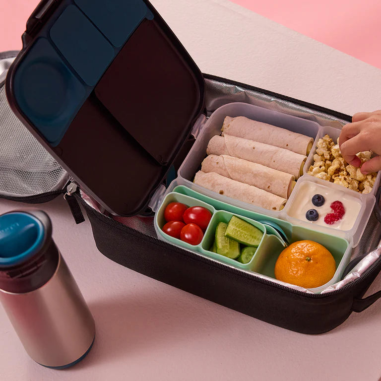 Silicone Bento Tray - lunch - forest