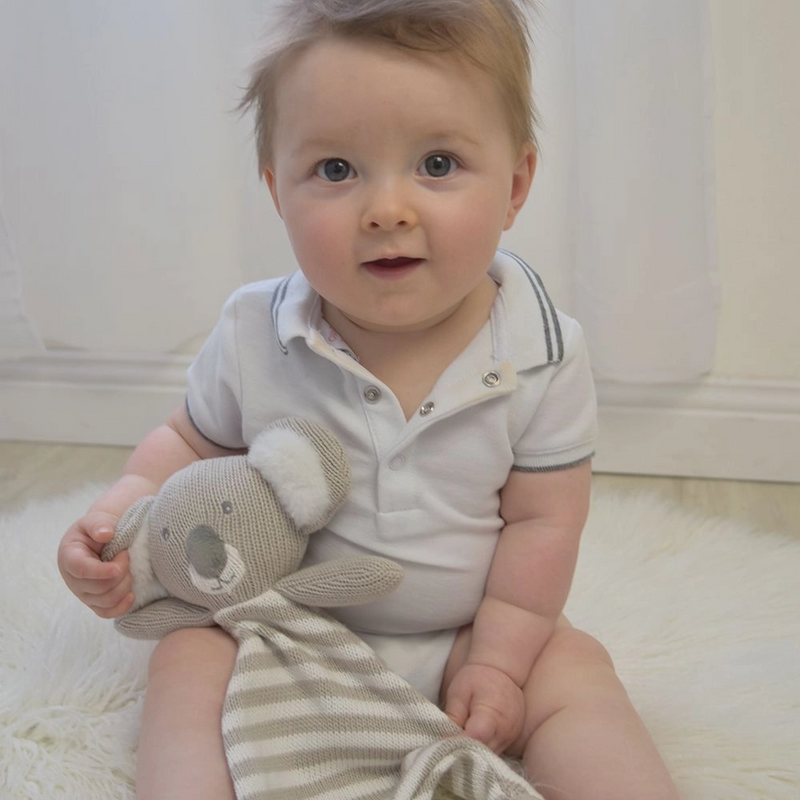 100% Cotton Knit Baby Blanket - Lion