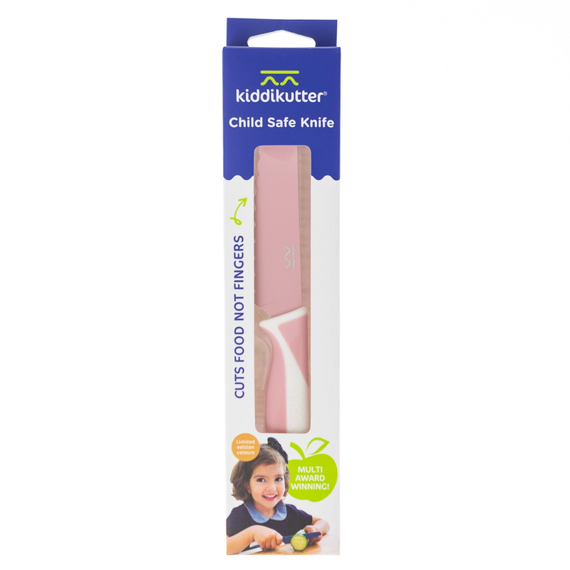 KiddiKutter Child Safe Knife - Blush Pink