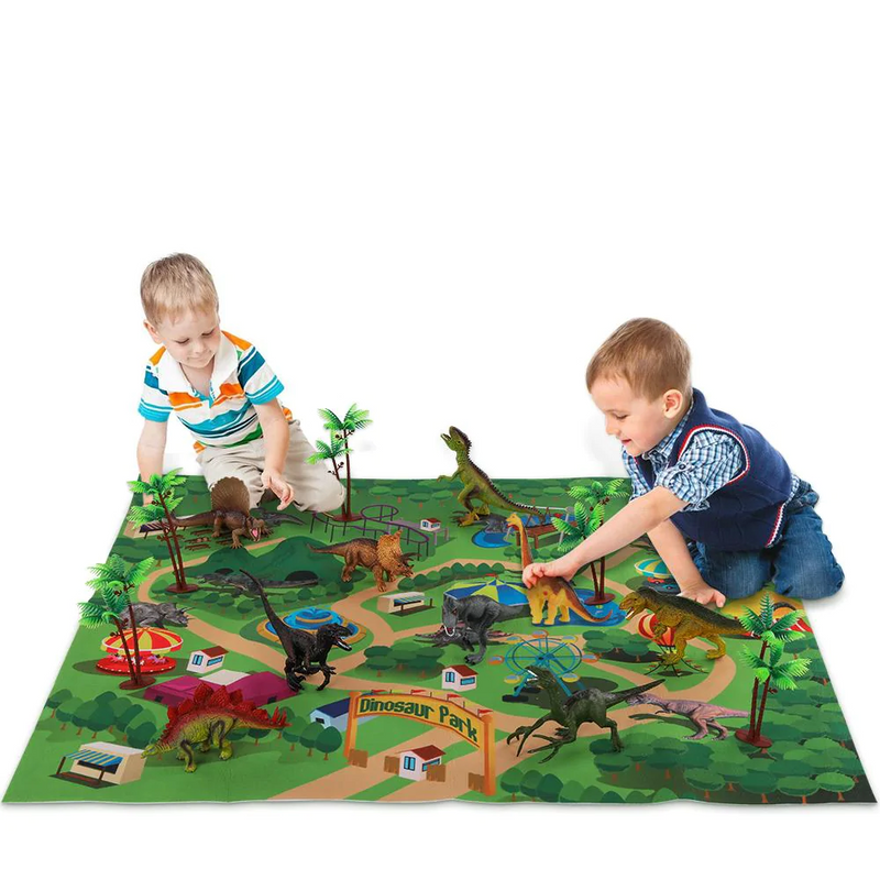 Dinosaur Map and Toys