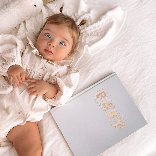 Baby Book Powder Blue