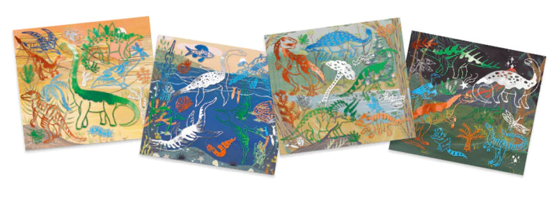 Artistic Patch Metal Dinosaurs Artistic Patch Metal Dinosaurs
