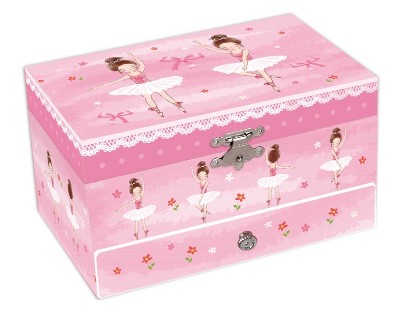 Dual Ballerina Musical Jewellry Box