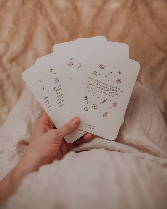 Pregnancy + Birth Affirmation Cards