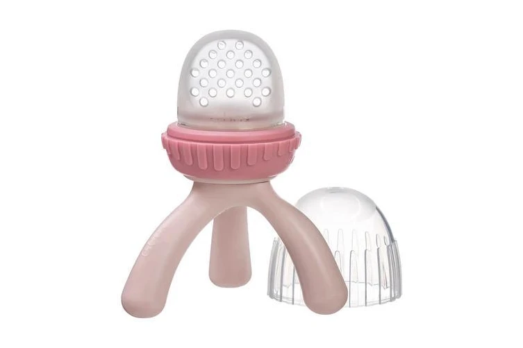 Silicone Fresh Food Feeder - Blush