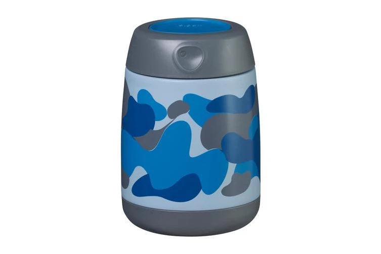 Insulated Food Jar Mini - blue camo