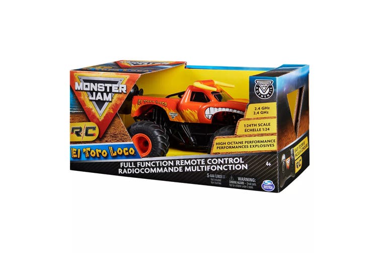 Monster Jam Radio Control 1:24 Scale Assorted Grave Digger