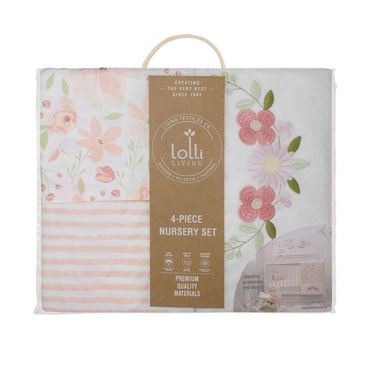 4-piece Nursery Set - Meadow