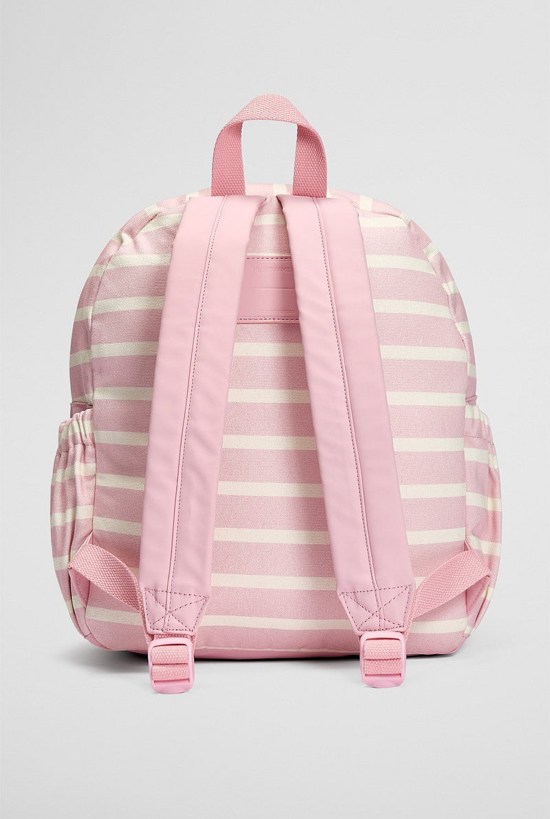 Stripe Backpack -  Mineral Pink