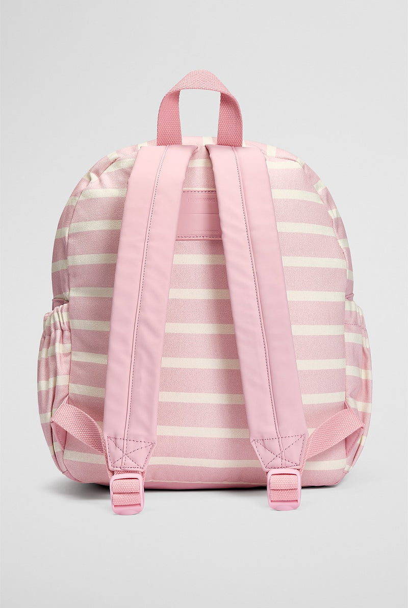 Stripe Backpack - Mineral Pink