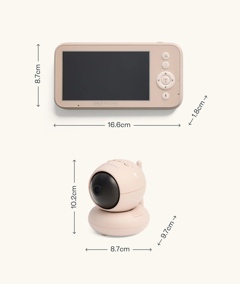 Drift Home / Baby Monitor / Size: OS / Colour: Taupe