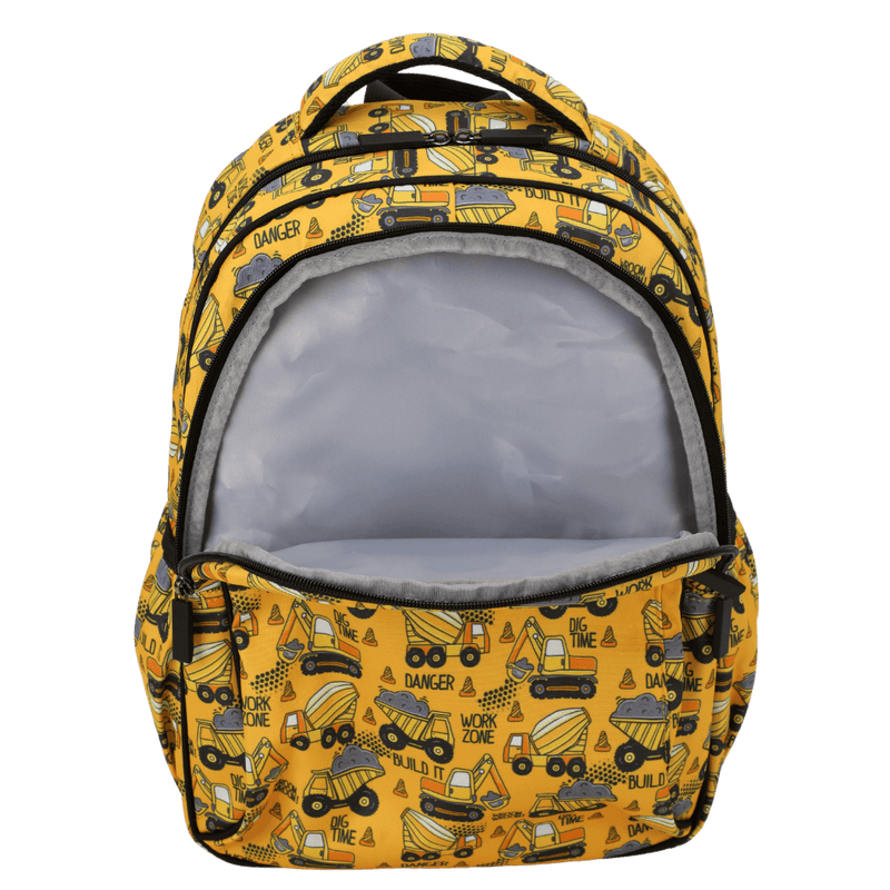 Construction Midsize Kids Backpack