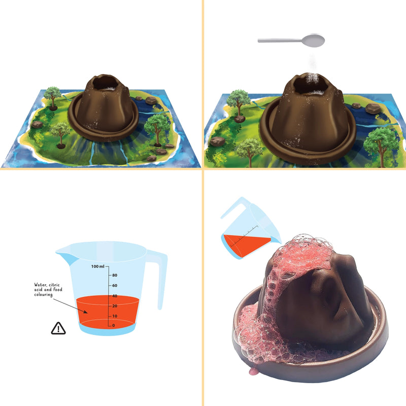 Curious Universe Explosive Volcano Lab