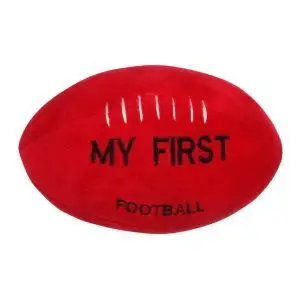 Babies first football with rattle. 17cm.