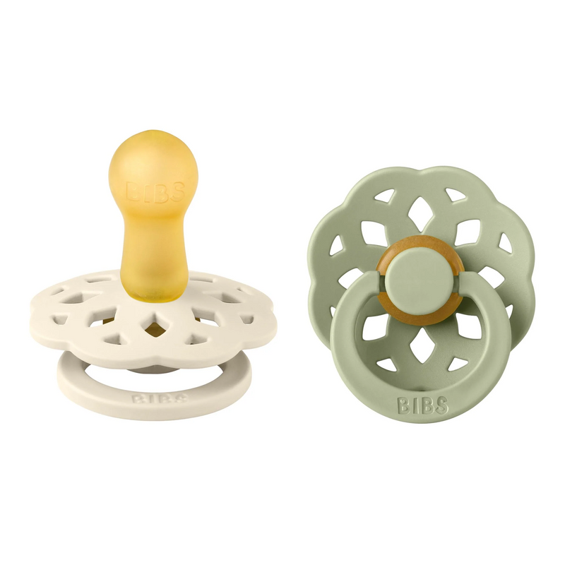 Bibs Dummies -  BOHEME Ivory/Sage