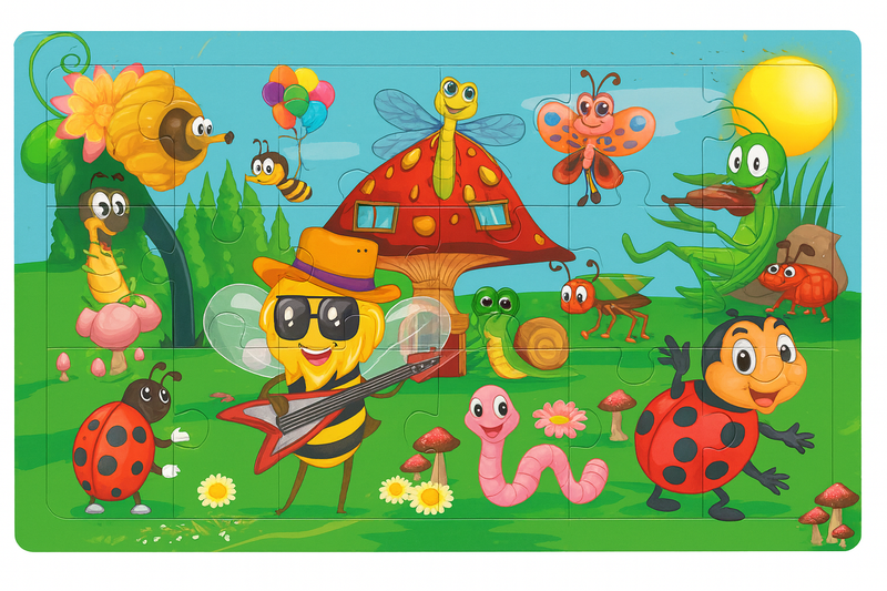 Assorted Puzzles 22 x 15