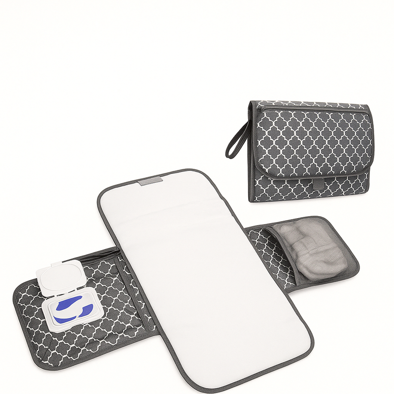 Portable Change Mat -  Moroccan Trellis