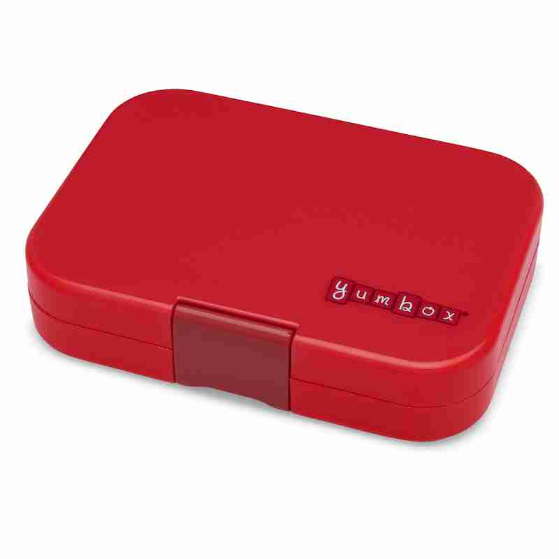 Yumbox Panino 4 Compartment Bento Box Roar Red