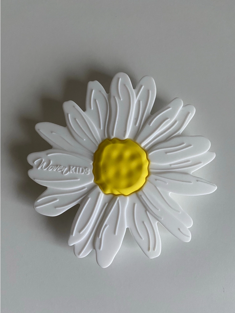 Silicone Teether - Milk Daisy