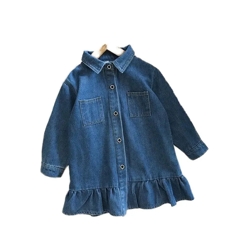 Denim Collared Dress