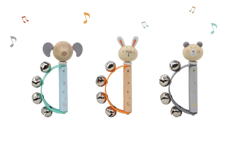 Wooden Koala & Bunny Hand Bell