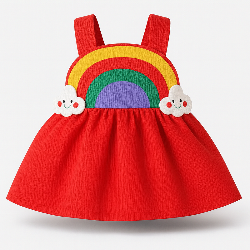 Rainbow Brite Dress - 2 Colours