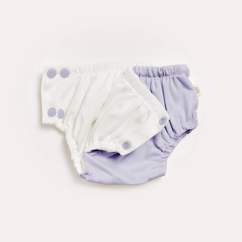 econaps - Swim Nappy Lavendar MED  7-11kg