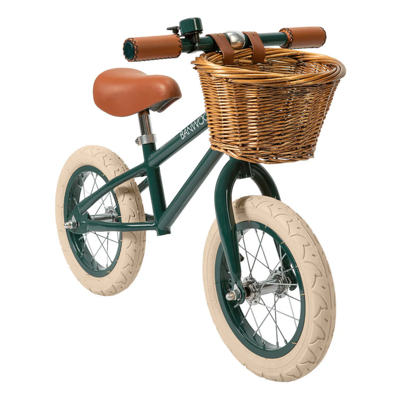 Vintage Balance Bike - Dark Green