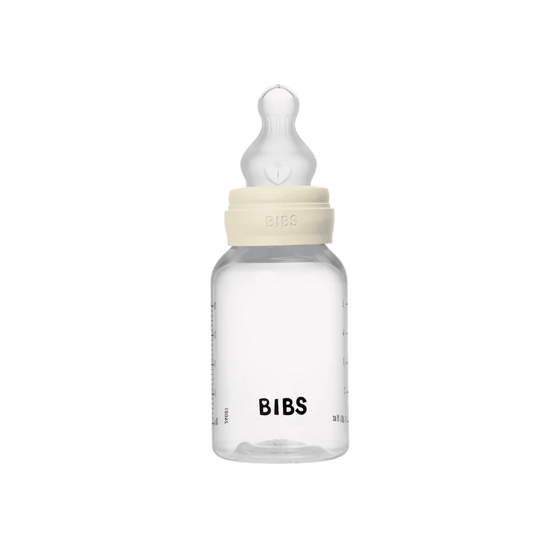 Baby Bottle Complete Set 150ml Silicone - Ivory