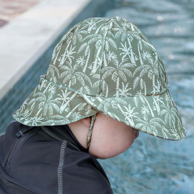 Swim Legionnaire Flap Beach Hat - Oasis