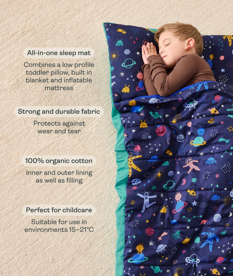DreamRoll All-in-One Sleep Mat - Space Dreams