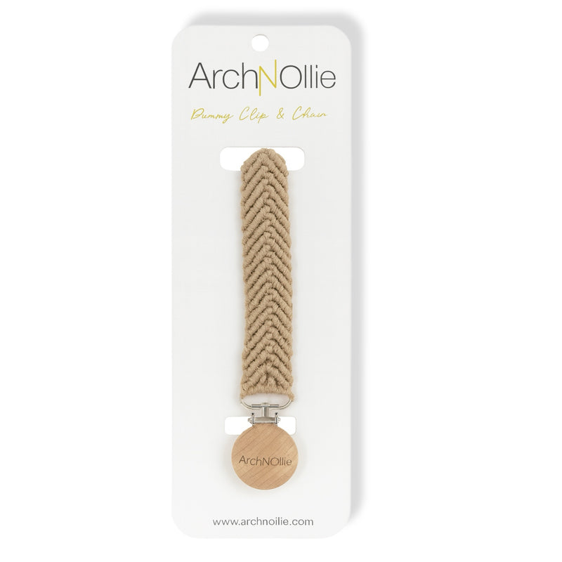 Herringbone Tan - Dummy Clip