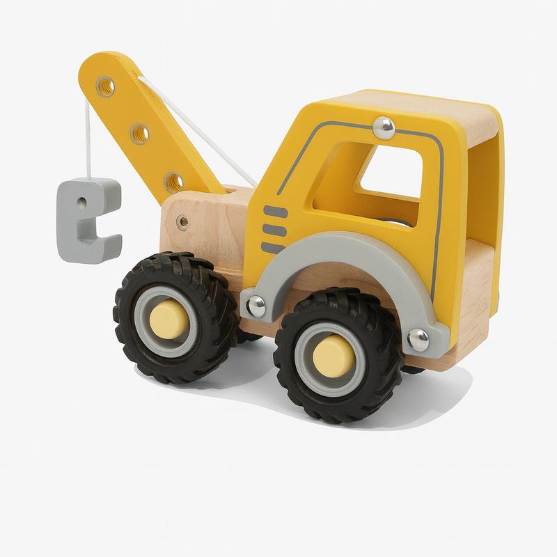 Wooden Crane Truck