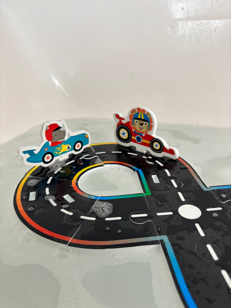 BATH TIME RACING CAR GRAND PRIX SET