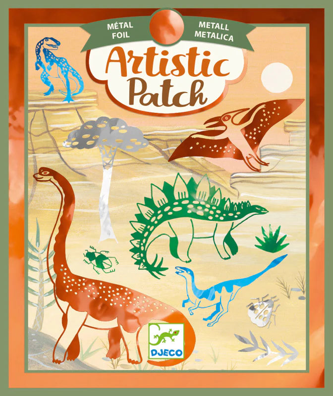 Artistic Patch Metal Dinosaurs Artistic Patch Metal Dinosaurs