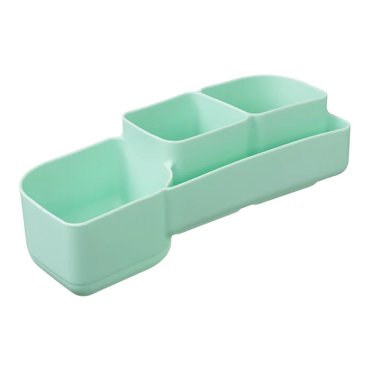 Silicone Bento Tray - lunch - forest