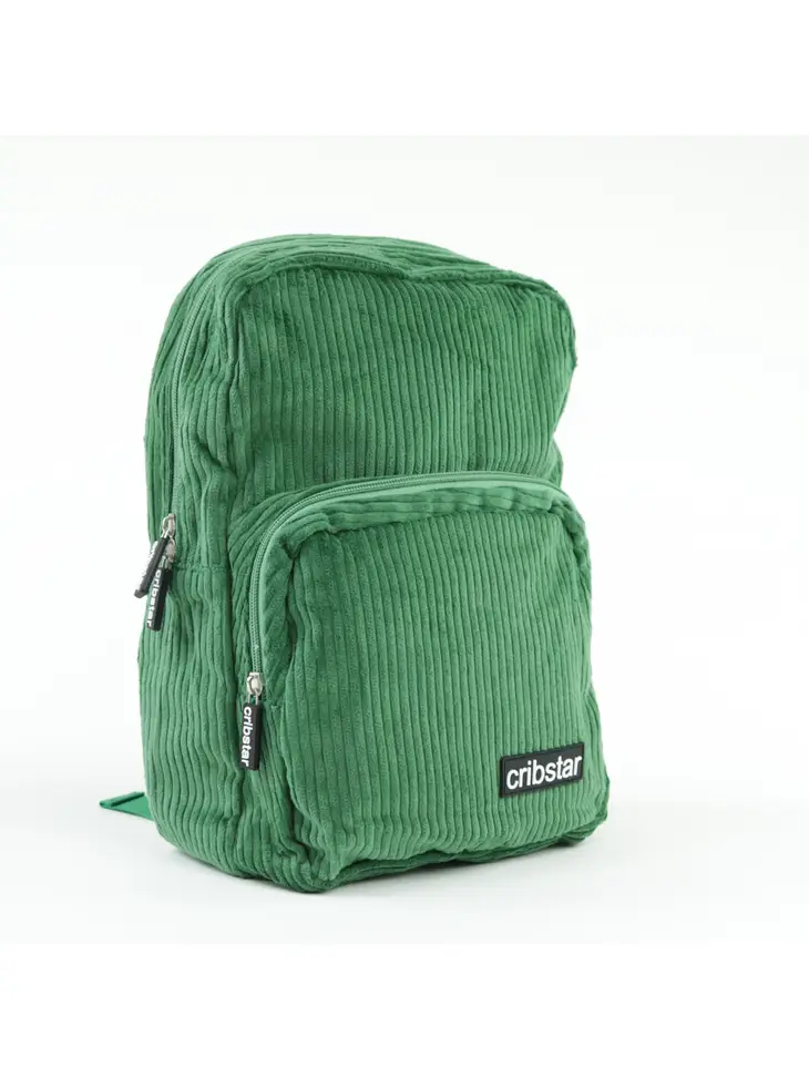 Corduroy Kids Backpack - Vintage Green