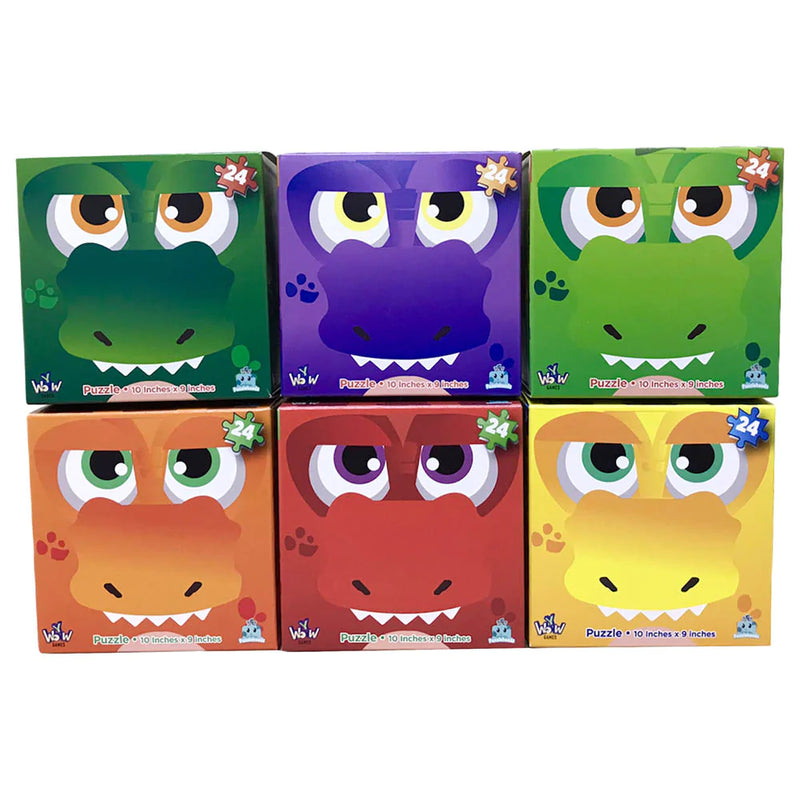 PuzzleHeadz Dinos - 24 pcs PuzzleHeadz Dinos - 24 pcs