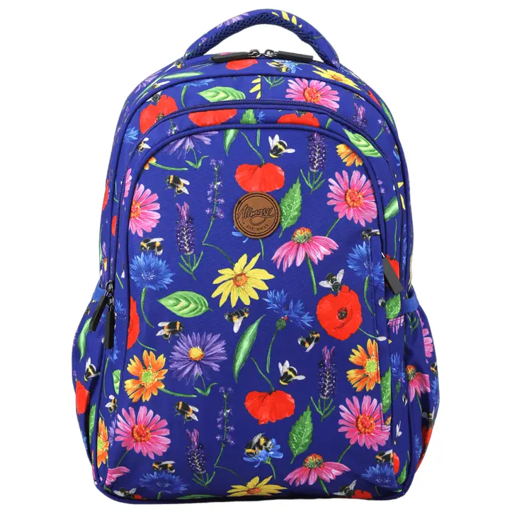Bees & Wildflowers Midsize Kids Backpack