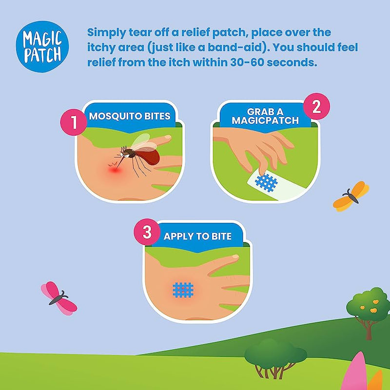 The Natural Patch Co -Itch Relief Stickers (30 Pack)