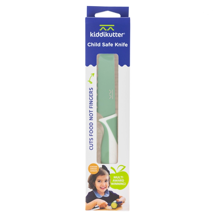 Kiddikutter Child Safe Knife Sea Green