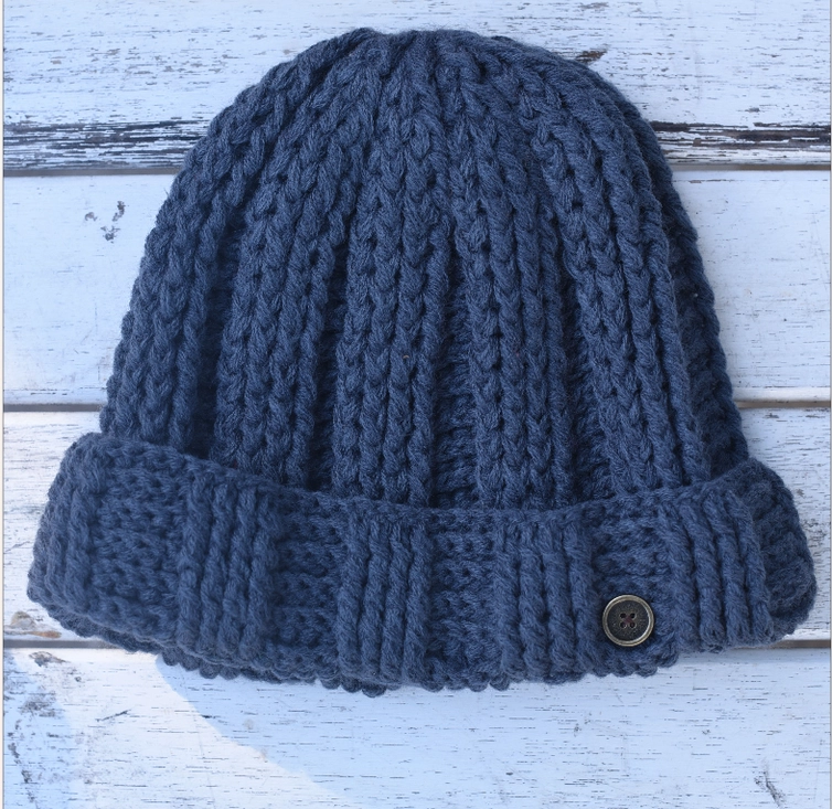 The Transcend Beanie - Kids - Steel Blue