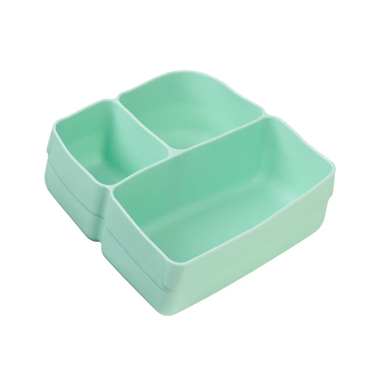 Silicone Bento Buddy - lunch - forest
