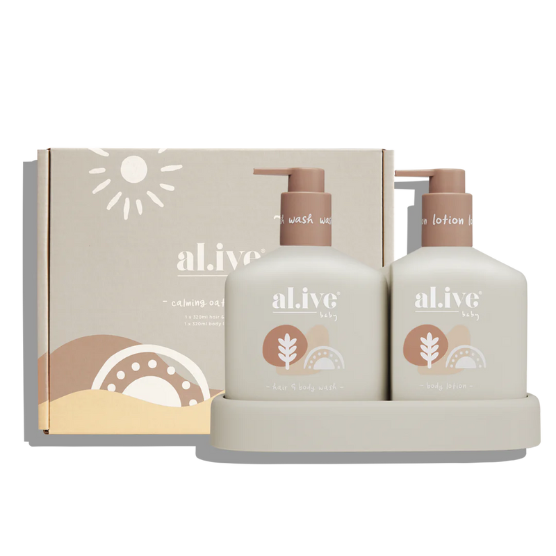 Baby Hair and Body Duo in Calming Oatmeal
