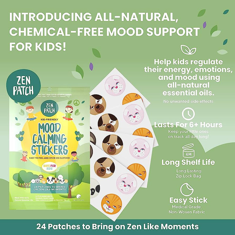 The Natural Patch Co - Zen Patch Mood Calming Sticker (24 pack)