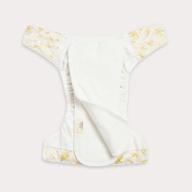 Zodiac 2.0 Modern Cloth Nappy - Ecru