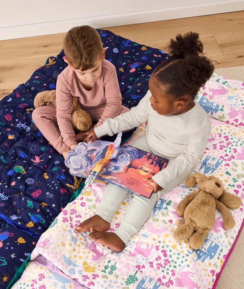 DreamRoll All-in-One Sleep Mat - Unicorn Dreams
