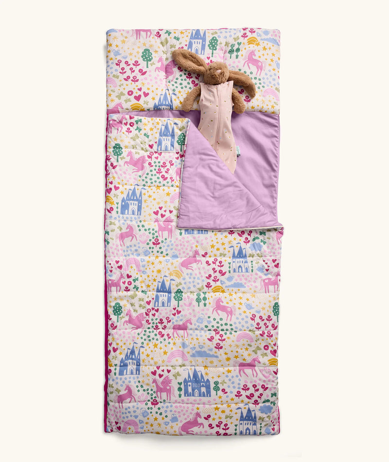 DreamRoll All-in-One Sleep Mat - Unicorn Dreams